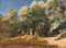 Paul Saïn, Paysage de Forêt Autour de St Georges Didonne, Huile sur Panneau 1
