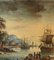 Port Scene, 18th Century, Watercolor, Framed 5