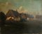 Eugene Albert Moulle, Farm Landscape, 19th Century, Oil on Canvas, Framed 1