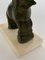 Art Deco Marble Elephant Bookends, 1930s, Set of 2 3