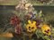 Armande, Nature Morte avec Bouquet de Fleurs, Fin du 19ème Siècle, Huile sur Toile, Encadrée 5