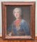 Louis Ferdinand De France, Portrait Painting, 18th-Century, Watercolor, Framed, Image 1