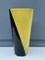 French Yellow and Black Ceramic Vase by Elchinger, 1960s, Image 2
