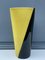 French Yellow and Black Ceramic Vase by Elchinger, 1960s 3