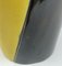 French Yellow and Black Ceramic Vase by Elchinger, 1960s, Image 9