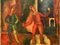 G Aingier, Komposition mit Jongleur, 1936, Öl auf Leinwand 1
