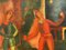 G Aingier, Composizione con giocoliere, 1936, Olio su tela, Immagine 3