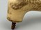 19th Century Carved Cane Knob Decor of Two Lions Pursuing Sculpture, Image 9