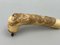 19th Century Carved Cane Knob Decor of Two Lions Pursuing Sculpture, Image 4