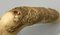 19th Century Carved Cane Knob Decor of Two Lions Pursuing Sculpture 5