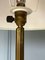 Brass & Leather Stitching Floor Lamp by Jacques Adnet, 1960s, Image 12