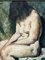 Emile Baes, Portrait of Naked Woman, 20th Century, Oil on Canvas, Image 4