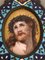 Benitier Cloisonne Representation of Christ Onyx 10