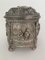 19th Century Silver Bronze Wedding Scene Jewelry Box, Image 8