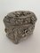19th Century Silver Bronze Wedding Scene Jewelry Box 10