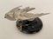 Art Deco Silvered Bronze Swallow by Francois Victor Bazin, 1930 3