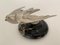 Art Deco Silvered Bronze Swallow by Francois Victor Bazin, 1930, Image 3