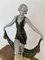 Art Deco Regule Double Patina Marmor und Onyx Base Dance, 1930er 2