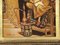 M El Azzazy, Fumatore di narghilè, XIX secolo, Olio su tela, Incorniciato, Immagine 4