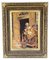 M El Azzazy, Fumatore di narghilè, XIX secolo, Olio su tela, Incorniciato, Immagine 1
