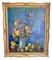 L Lagnoux, Bouquet of Flowers Still Life, 1960, Oil on Canvas, Framed, Image 1