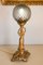 Antique Art Nouveau Liberty Table Lamp With Crystal Sphere, 1900s, Image 5