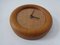 Wall Clocks in Solid Teak from Böckenhauer, Set of 2, 1970s 11