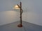 Vintage Adjustable Floor Lamp in Teak from Domus, 1960s 7