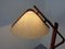 Lampada da terra vintage regolabile in teak di Domus, anni '60, Immagine 23