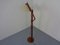 Vintage Adjustable Floor Lamp in Teak from Domus, 1960s 10