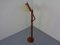 Vintage Adjustable Floor Lamp in Teak from Domus, 1960s, Image 10