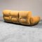 Gelbes Vintage 3-Sitzer Sofa, 1970er 4