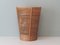 Mid-Century Umbrella Stand in Wood, Pottery & Wicker, Image 9
