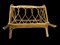 Midcentury Rattan Magazine Rack, 1960s, Image 5