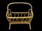 Midcentury Rattan Magazine Rack, 1960s, Image 2