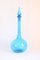 Blue Empoli Glass Genie Bottle, Tuscany, 1960s, Image 4