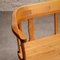 Midcentury Bench in Solid Pine by Krogenæs, Norway, 1960s 10