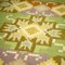 Grüner Flachgewebe Teppich von Ingegerd Silow, Schweden, 1950er 5