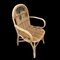 Mid-Century Rattan Armchairs, 1950s, Set of 4, Image 2