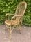 Fauteuils Mid-Century en Rotin, 1950s, Set de 2 3