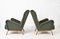 Mid-Century Lounge Chairs in the Style of Gio Ponti, Set of 2 2