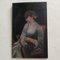 E. De Glanne, Frauenporträt, 1888, Öl an Bord 1
