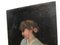 E. De Glanne, Portrait de Dame, 1888, Huile sur Panneau 17
