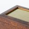 Caja antigua de madera nudosa, años 20, Imagen 4