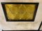 Italian Art Deco Parchment, Black Lacquer & Gold Murano Glass Bar Cabinet, 1940s 10