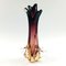 Mid-Century Vase aus Muranoglas von Fratelli Toso, Italien, 1950er 1