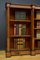 Viktorianisches offenes Bücherregal aus Nussholz 16