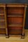 Victorian Walnut Open Bookcase 10