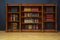 Viktorianisches offenes Bücherregal aus Nussholz 2