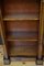 Victorian Walnut Open Bookcase 24